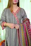 Stitched Kurta Dupatta Trouser-0002