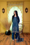 Embiodery Stitched Kurta Dupatta Trouser-0005