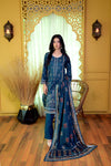 Embiodery Stitched Kurta Dupatta Trouser-0005