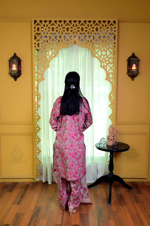 Stitched Kurta Dupatta Trouser-0007