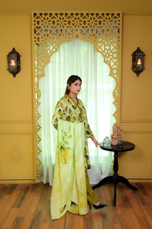 Stitched Kurta Dupatta Trouser-0008
