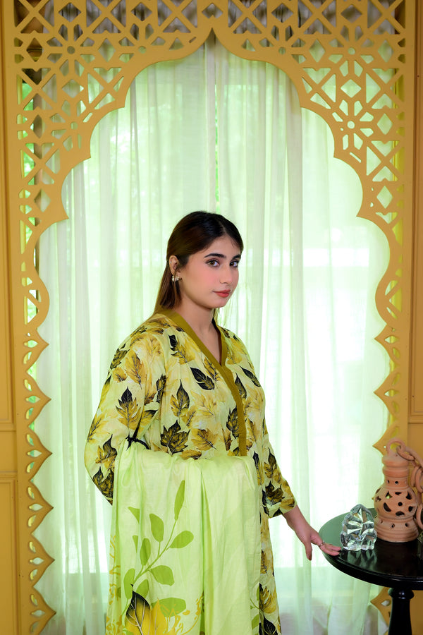 Stitched Kurta Dupatta Trouser-0008