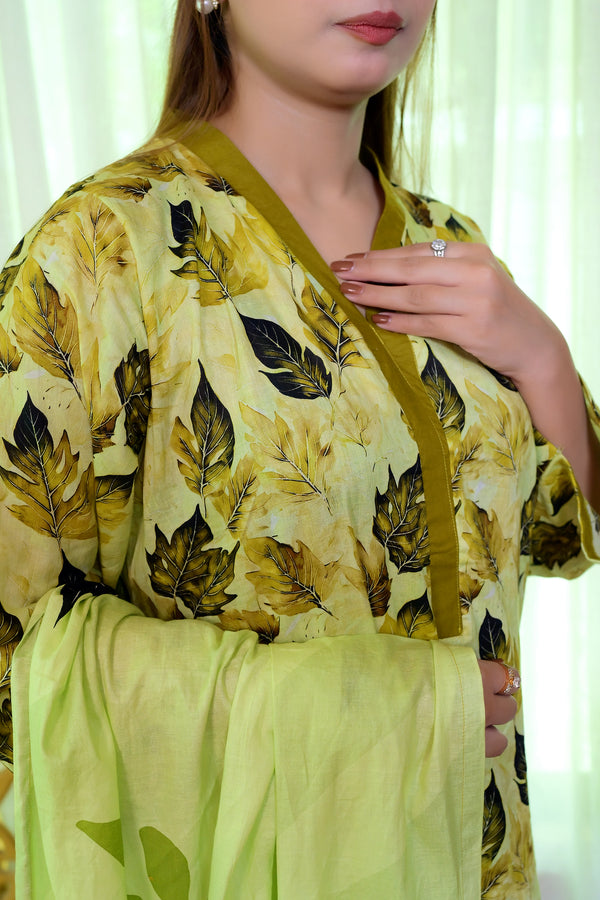 Stitched Kurta Dupatta Trouser-0008
