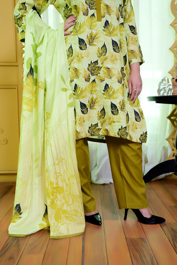 Stitched Kurta Dupatta Trouser-0008