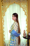 Embiodery Stitched Kurta Dupatta Trouser-0009