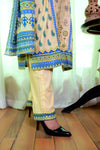 Embiodery Stitched Kurta Dupatta Trouser-0009