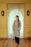 Stitched Kurta Dupatta Trouse-0012