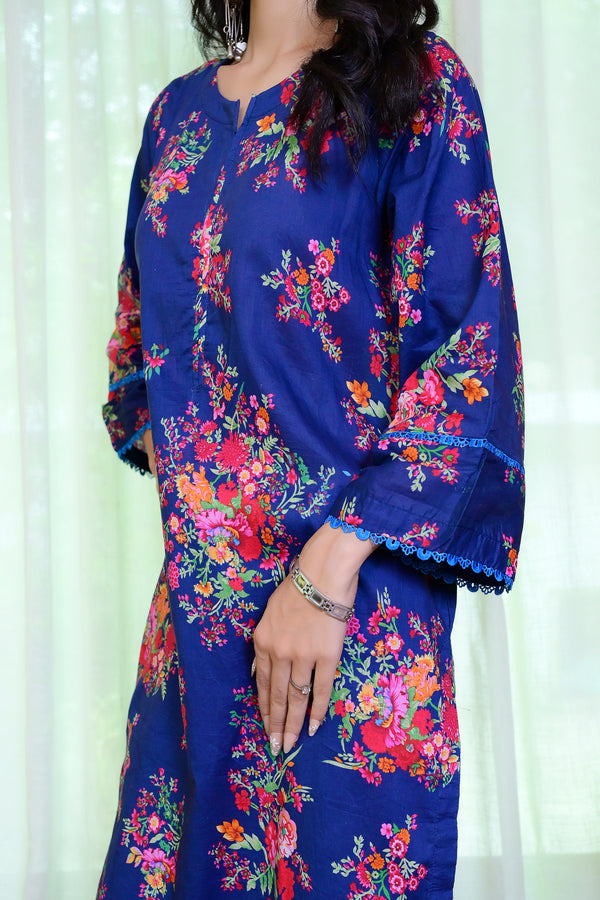 Stitched Kurta Trouser-0013