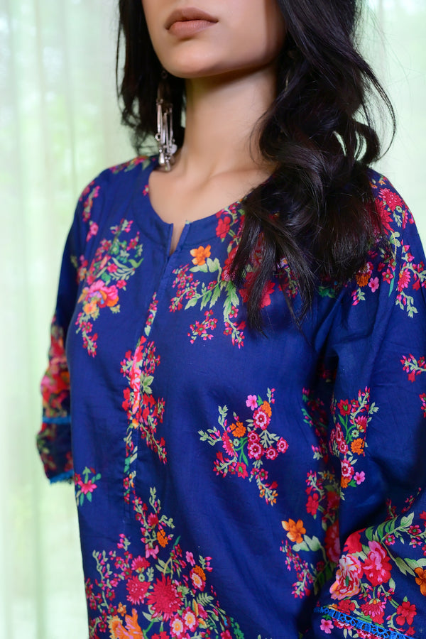 Stitched Kurta Trouser-0013
