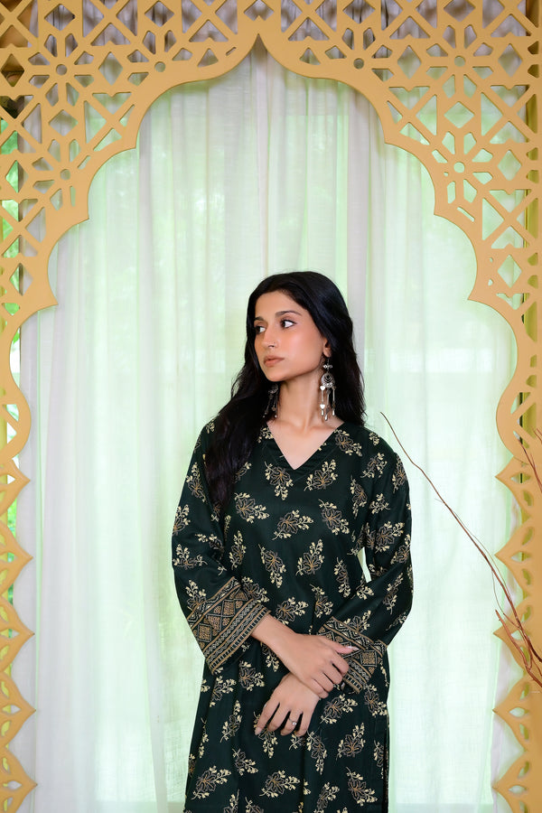 Stitched Kurta Trouser-0017
