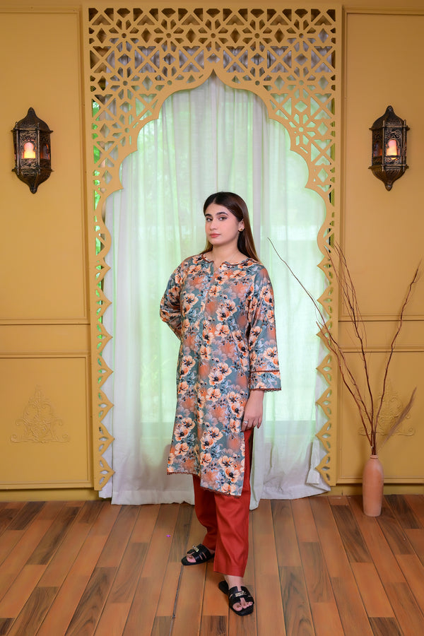 Stitched Kurta Trouser-0018
