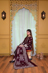 Embiodery Stitched Kurta Dupatta Trouser-0023