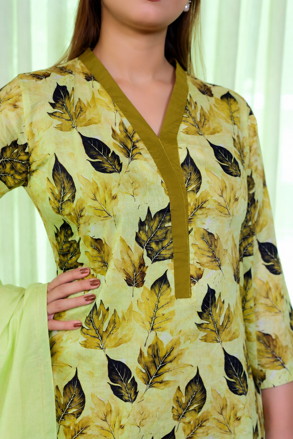 Stitched Kurta Dupatta Trouser-0008