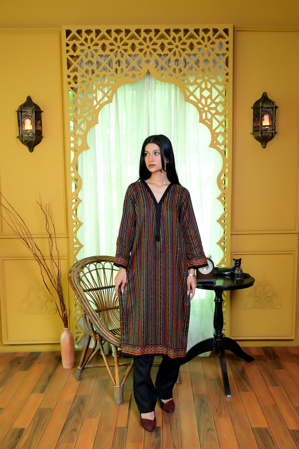 Stitched Kurta Dupatta Trouser-0001
