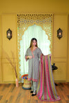 Stitched Kurta Dupatta Trouser-0002