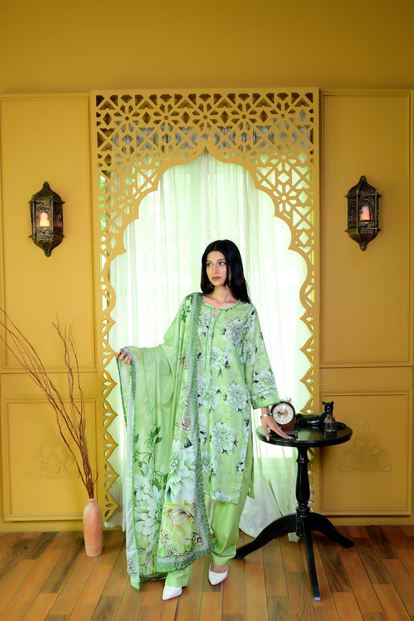 Stitched Kurta Dupatta Trouser-0003