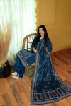 Embiodery Stitched Kurta Dupatta Trouser-0005