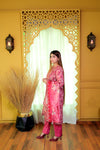 Embiodery Stitched Kurta Dupatta Trouser-0006