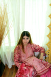 Embiodery Stitched Kurta Dupatta Trouser-0006