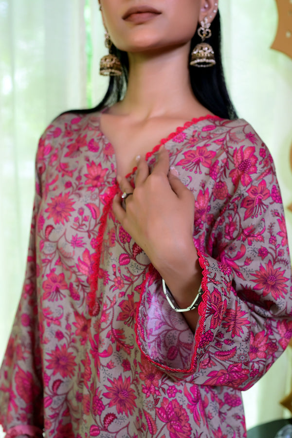Stitched Kurta Dupatta Trouser-0007