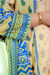 Embiodery Stitched Kurta Dupatta Trouser-0009