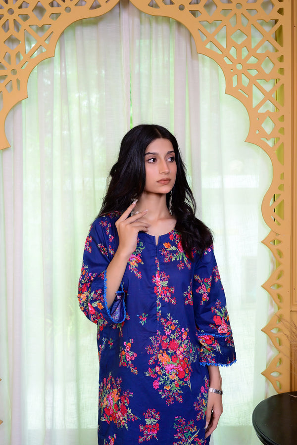 Stitched Kurta Trouser-0013