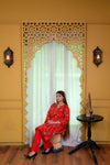 Stitched Kurta Trouser-0014