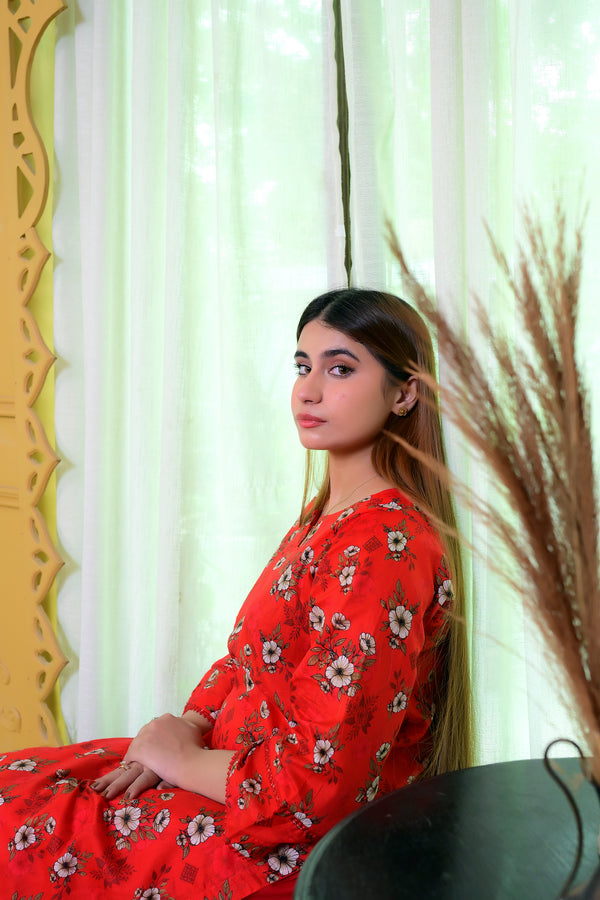 Stitched Kurta Trouser-0014