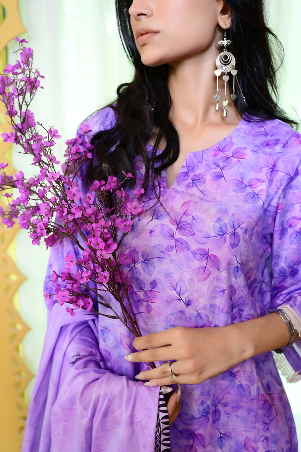 Stitched Kurta Dupatta Trouse-0015