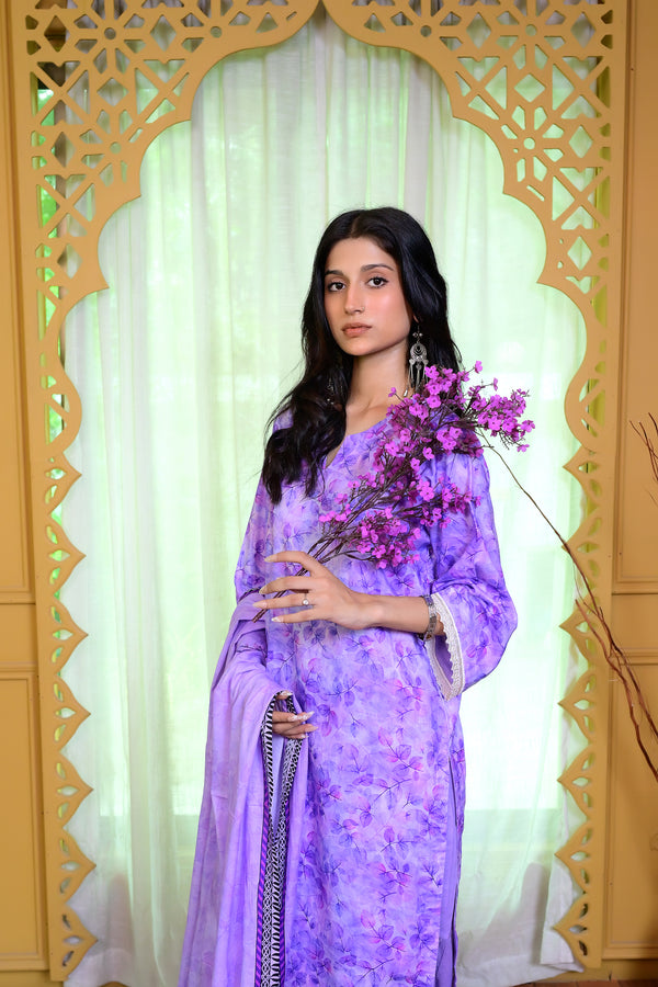 Stitched Kurta Dupatta Trouse-0015