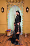 Embiodery Stitched Kurta Dupatta Trouser-0024