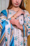 Embiodery Stitched Kurta Dupatta Trouser-0021