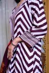 Stitched Kurta Dupatta Trouse-0025