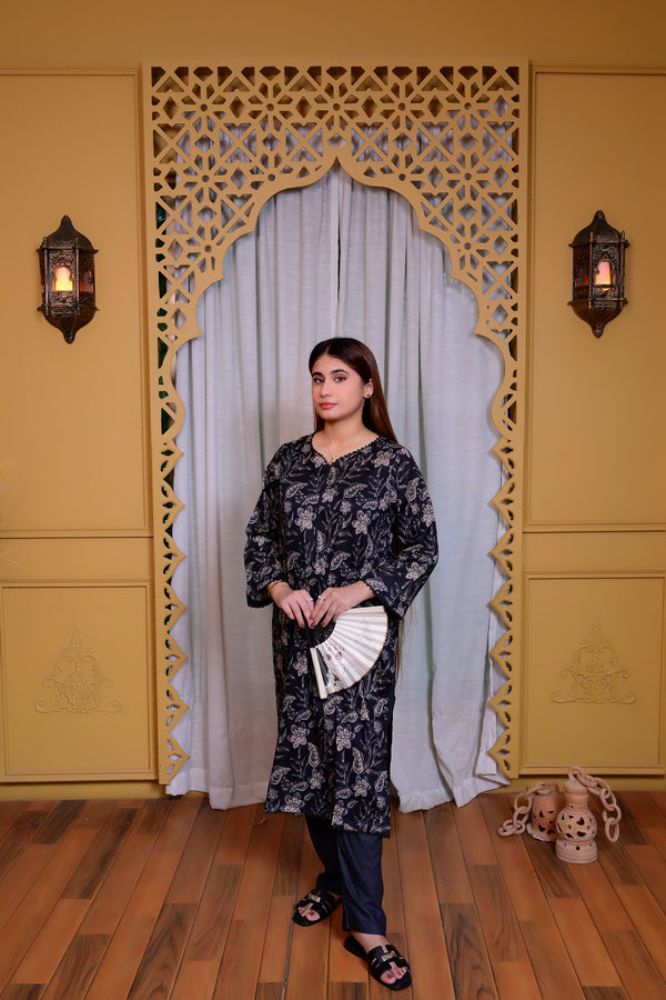Stitched Kurta Trouser-0026