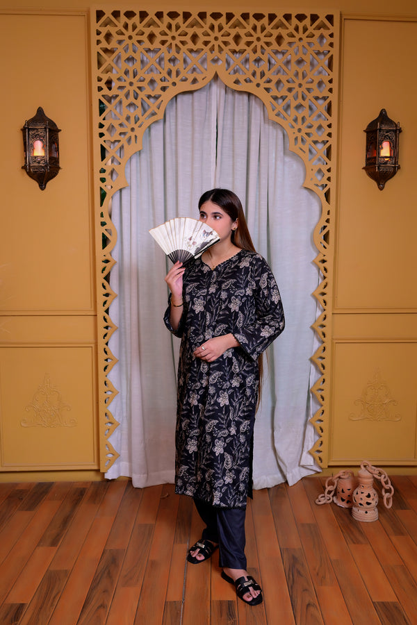 Stitched Kurta Trouser-0026